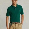 Green Men’s Ralph Lauren Custom Slim Fit Mesh Polo Shirts
