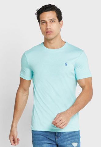 Green Men’s Ralph Lauren Essential Crew Neck T Shirts