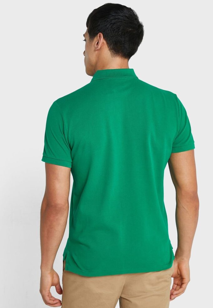 Green Men’s Ralph Lauren Essential Polo Shirts Green Men’s Ralph Lauren Essential Polo Shirts