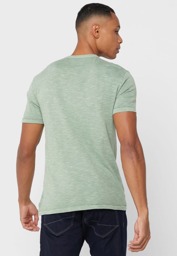 Green Men’s Ralph Lauren Logo Crew Neck T Shirts