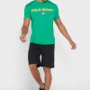 Green Men’s Ralph Lauren Logo Crew Neck T Shirts