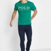 Green Men’s Ralph Lauren Logo Crew Neck T Shirts Green Men’s Ralph Lauren Logo Crew Neck T Shirts