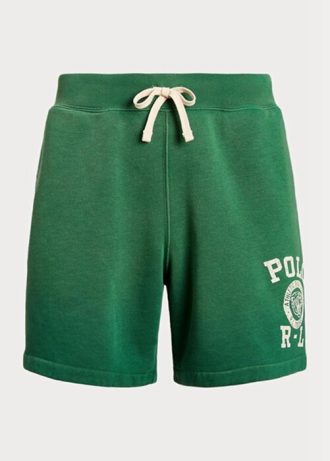 Green Men’s Ralph Lauren Logo Fleece   Shorts