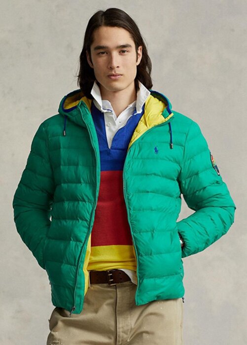 Green Men’s Ralph Lauren Packable Water-repellent Jackets Green Men’s Ralph Lauren Packable Water-repellent Jackets