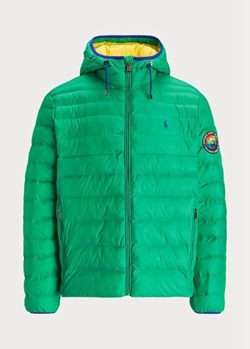 Green Men’s Ralph Lauren Packable Water-repellent Jackets Green Men’s Ralph Lauren Packable Water-repellent Jackets