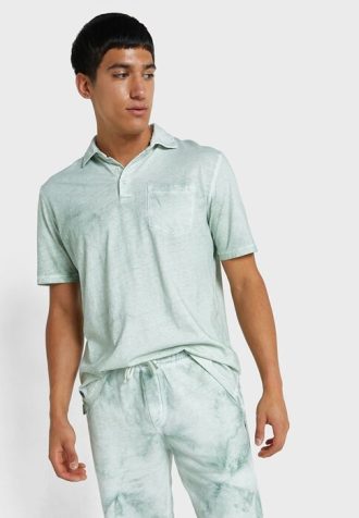 Green Men’s Ralph Lauren Printed Polo Shirts