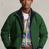 Green Men’s Ralph Lauren Raglan-Sleeve Jackets Green Men’s Ralph Lauren Raglan-Sleeve Jackets