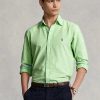 Green Men’s Ralph Lauren Slim Fit Oxford  Shirts