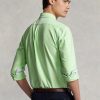 Green Men’s Ralph Lauren Slim Fit Oxford  Shirts