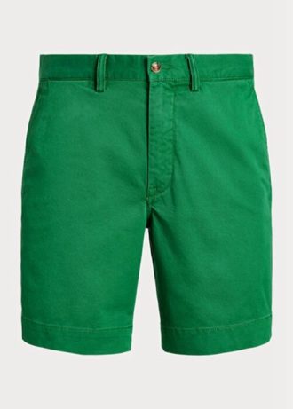 Green Men’s Ralph Lauren Stretch Straight Fit Chino  Shorts