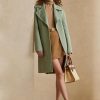 Green Women’s Ralph Lauren Cameo Wool-cashmere Wrap Coats Green Women’s Ralph Lauren Cameo Wool-cashmere Wrap Coats