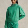 Green Women’s Ralph Lauren Fleece Crewneck Sweatshirts Green Women’s Ralph Lauren Fleece Crewneck Sweatshirts