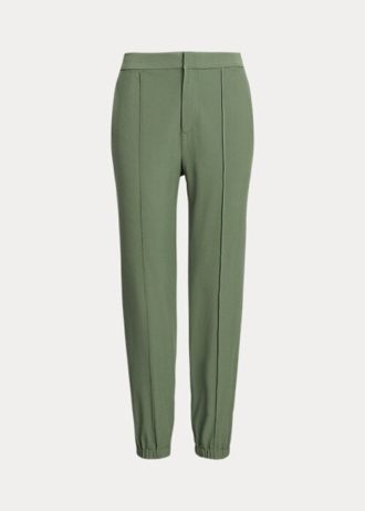 Green Women’s Ralph Lauren Four-Way-Stretch Jogger Pants