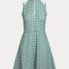Green Women’s Ralph Lauren Graphic Paneled Jersey Dress Green Women’s Ralph Lauren Graphic Paneled Jersey Dress