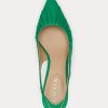 Green Women’s Ralph Lauren Lolah Nappa Leather Slingback Heels Green Women’s Ralph Lauren Lolah Nappa Leather Slingback Heels