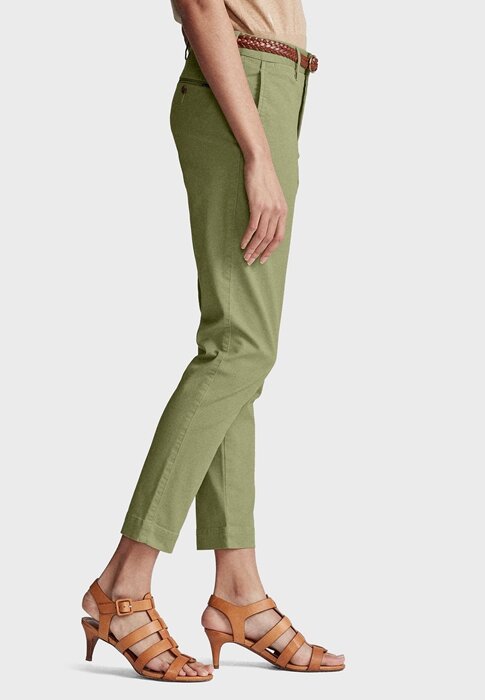 Green Women’s Ralph Lauren Straight Cropped Pants Green Women’s Ralph Lauren Straight Cropped Pants