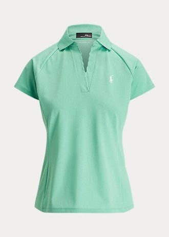 Green Women’s Ralph Lauren Tailored Fit Piqué Polo Shirts