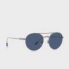 Grey Men’s Ralph Lauren 0Ph3136 Round Sunglasses