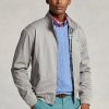 Grey Men’s Ralph Lauren Cotton Twill Jackets Grey Men’s Ralph Lauren Cotton Twill Jackets