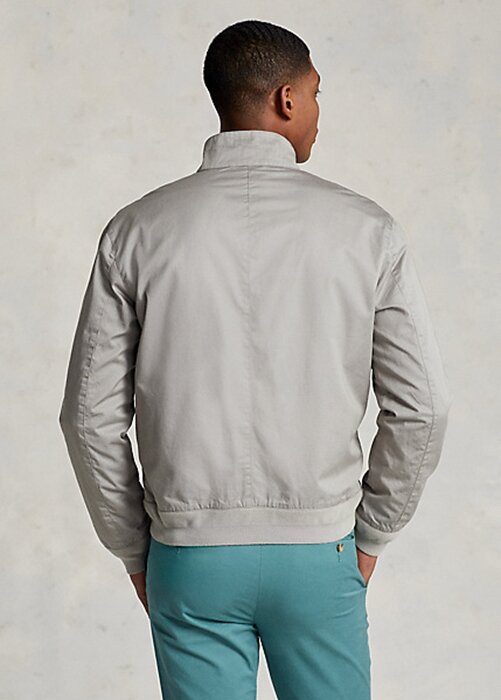 Grey Men’s Ralph Lauren Cotton Twill Jackets Grey Men’s Ralph Lauren Cotton Twill Jackets