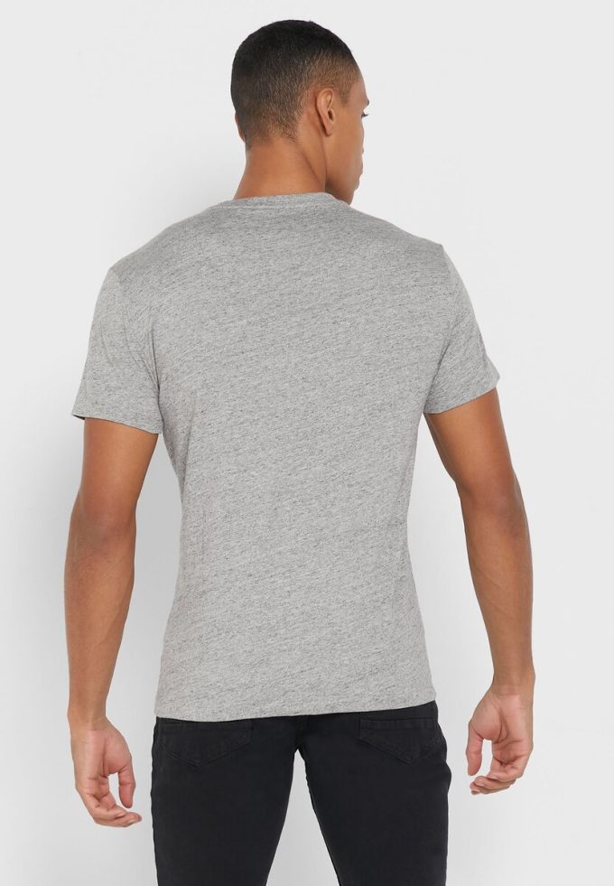 Grey Men’s Ralph Lauren Essential Crew Neck T Shirts