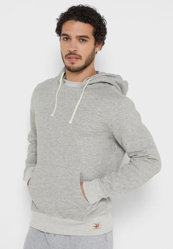 Grey Men’s Ralph Lauren Essential Hoodie Grey Men’s Ralph Lauren Essential Hoodie