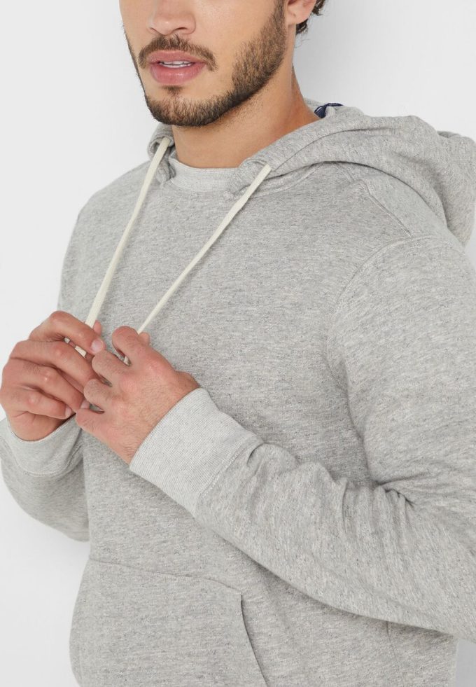 Grey Men’s Ralph Lauren Essential Hoodie Grey Men’s Ralph Lauren Essential Hoodie