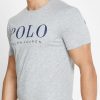 Grey Men’s Ralph Lauren Logo Crew Neck T Shirts Grey Men’s Ralph Lauren Logo Crew Neck T Shirts