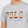 Grey Men’s Ralph Lauren Logo Crew Neck T Shirts