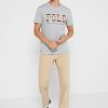 Grey Men’s Ralph Lauren Logo Crew Neck T Shirts