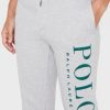 Grey Men’s Ralph Lauren Logo Cuffed Sweatpants