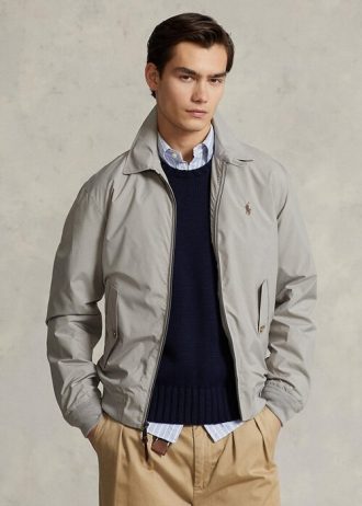 Grey Men’s Ralph Lauren Packable Water-repellent   Jackets