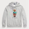 Grey Men’s Ralph Lauren Polo Bear Fleece Hoodie Grey Men’s Ralph Lauren Polo Bear Fleece Hoodie