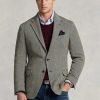 Grey Men’s Ralph Lauren Polo Soft Herringbone Sport Blazers