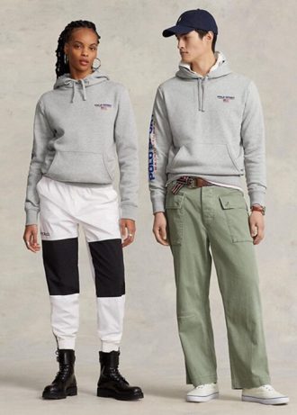 Grey Men’s Ralph Lauren Polo Sport Fleece Hoodie