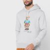 Grey Men’s Ralph Lauren Printed Hoodie