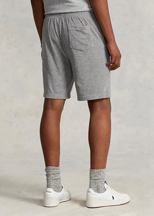 Grey Men’s Ralph Lauren Terry Drawstring Shorts Grey Men’s Ralph Lauren Terry Drawstring Shorts