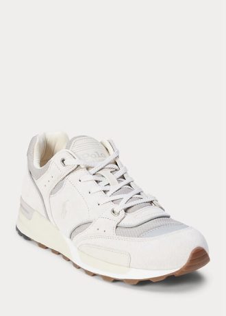 Grey Men’s Ralph Lauren Trackster 200 Sneakers