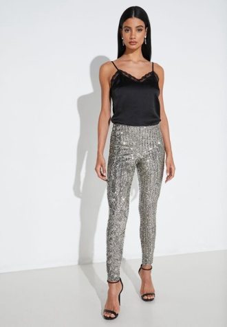 Grey Women’s Ralph Lauren Jersey Ankle Pant Pants