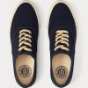 Indigo Men’s Ralph Lauren Indigo Canvas Sneakers