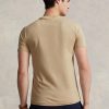 Khaki Men’s Ralph Lauren Custom Slim Fit Crewneck T Shirts Khaki Men’s Ralph Lauren Custom Slim Fit Crewneck T Shirts
