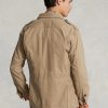 Khaki Men’s Ralph Lauren Dobby Utility Overshirt Jackets