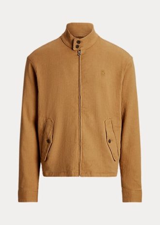 Khaki Men’s Ralph Lauren Linen-Blend Herringbone Twill Jackets