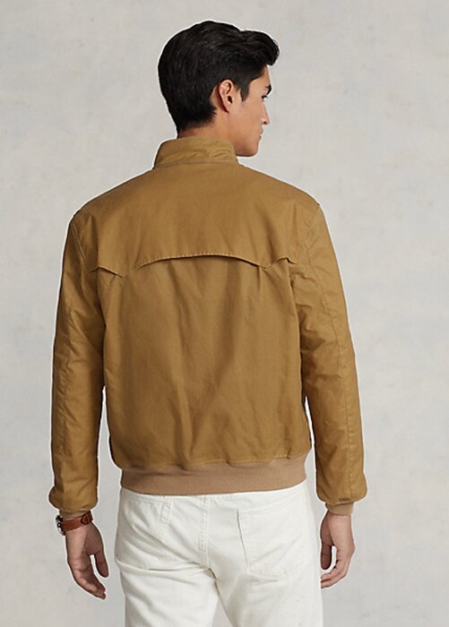 Khaki Men’s Ralph Lauren Oilcloth Jackets Khaki Men’s Ralph Lauren Oilcloth Jackets