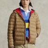 Khaki Men’s Ralph Lauren Packable Water-repellent Jackets Khaki Men’s Ralph Lauren Packable Water-repellent Jackets