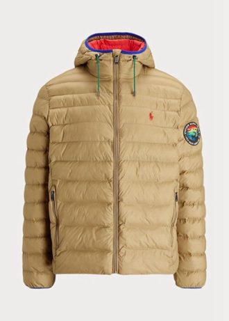 Khaki Men’s Ralph Lauren Packable Water-repellent   Jackets