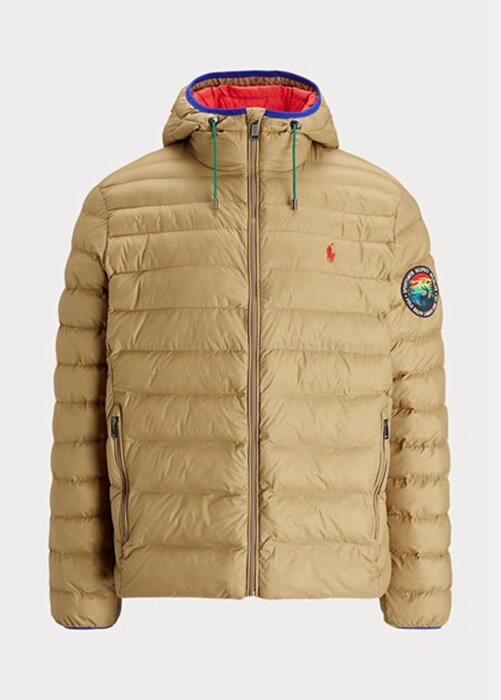 Khaki Men’s Ralph Lauren Packable Water-repellent Jackets Khaki Men’s Ralph Lauren Packable Water-repellent Jackets