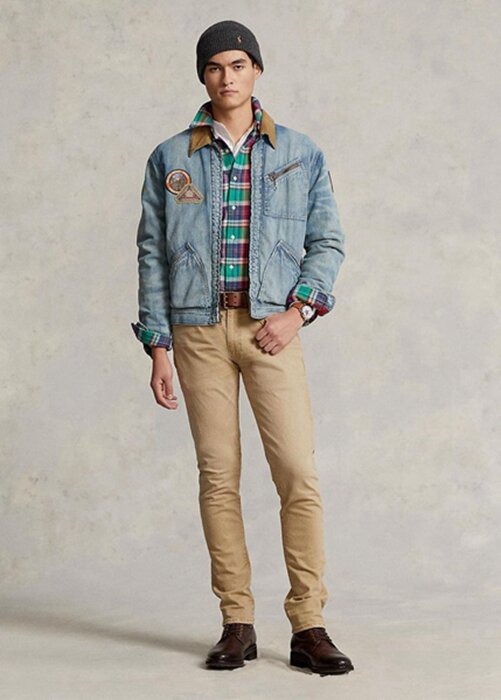 Khaki Men’s Ralph Lauren Sullivan Slim Stretch Jeans Khaki Men’s Ralph Lauren Sullivan Slim Stretch Jeans