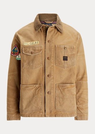 Khaki Men’s Ralph Lauren Wool-Lined Field Jackets
