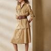 Khaki Women’s Ralph Lauren Aryiana Lamb-Suede Skirts Khaki Women’s Ralph Lauren Aryiana Lamb-Suede Skirts